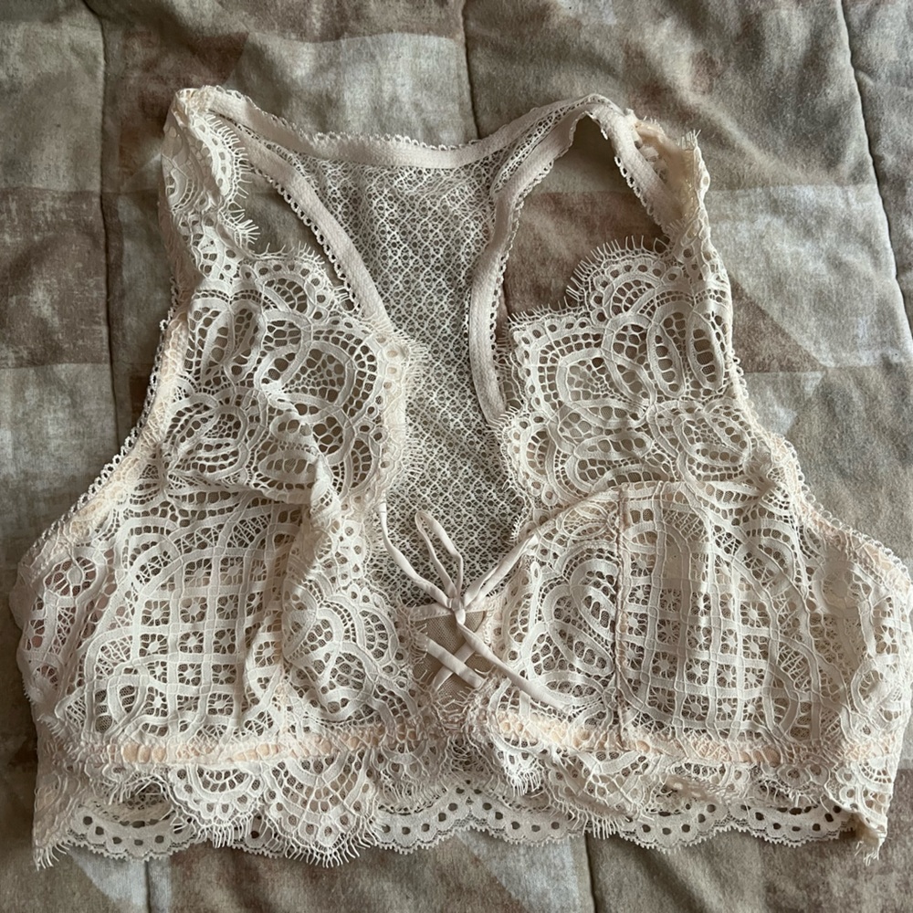 NWT Victoria’s Secret racerback lace up bralette